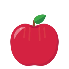 Red apple